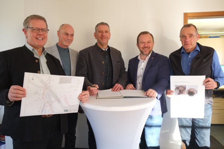 Vertragsunterzeichnung